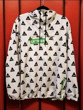 BIB Back In Black By Devil Nut Under The Flag Lucifer Streetwear Pullover Hoodie